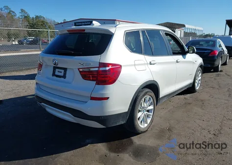 2016 BMW X3 xDrive28D из США, поврежденный, VIN 5UXWY3C52G0N87998